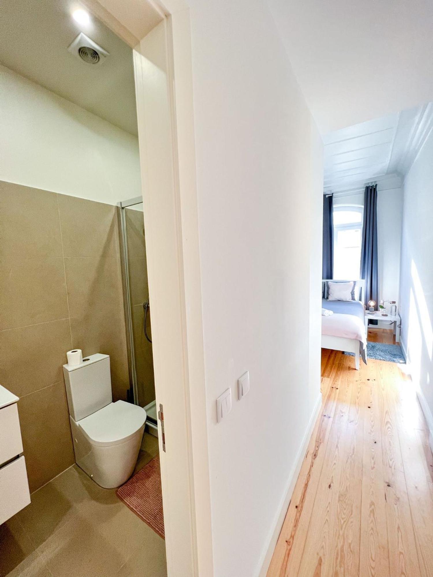 Cozy Room With Privative Bathroom On Rua Augusta Lisboa Exterior foto